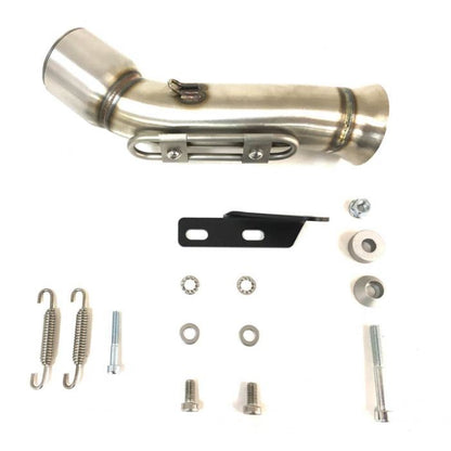 IXIL(イクシル) スリップオンマフラー 289mm ブラックHTペイント L3N デュアルラウンド 60mm デューク790 (KMT790) 18-19