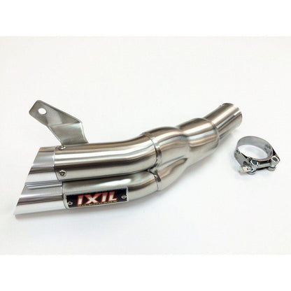 IXIL(イクシル) スリップオンマフラー 185mm マットポリッシュ L2X ラウンド 45mm GSX600R '11-15
