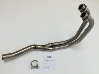 IXIL Full Exhaust Muffler 430mm Black HT Paint L3X Dual Round 50mm R25/R3 '15-16