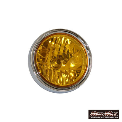 φ180 Multi-Reflector Headlight Yellow Lens for Kawasaki