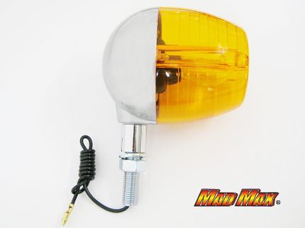 純正タイプ タマゴ型ウインカー オレンジ W1S/マッハ(初期型) 1個入り