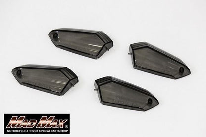 Smoked Turn Signal Lenses for ZRX1200DAEG (Full Set)