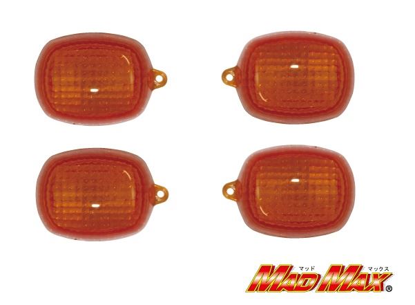 ウインカーレンズ オレンジ 純正タイプ バリオス 4個セット