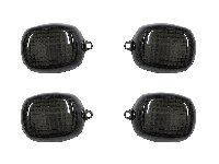 ウインカーレンズ スモーク バリオス/W650 4個セット