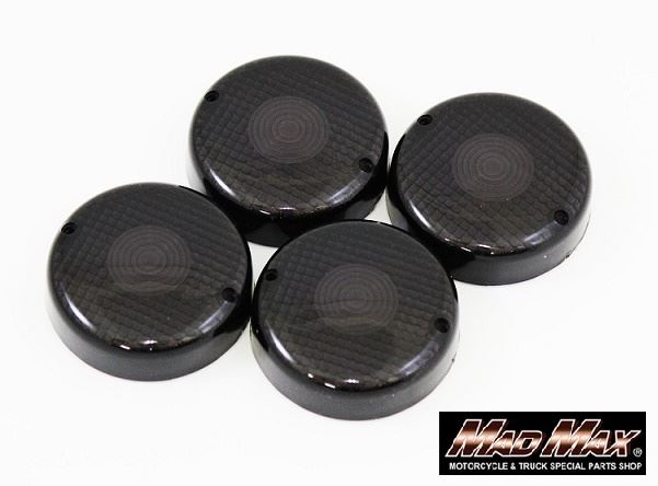 ウインカーレンズ スモーク 初期型タイプ SR400/SR500 4枚入り