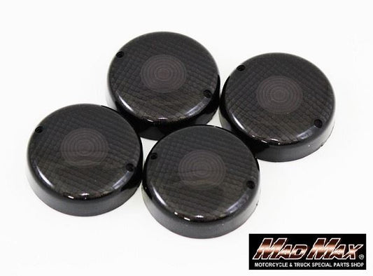 ウインカーレンズ スモーク 初期型タイプ SR400/SR500 4枚入り