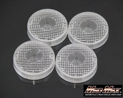 ウインカーレンズ クリア 初期型タイプ SR400/SR500 4枚入り