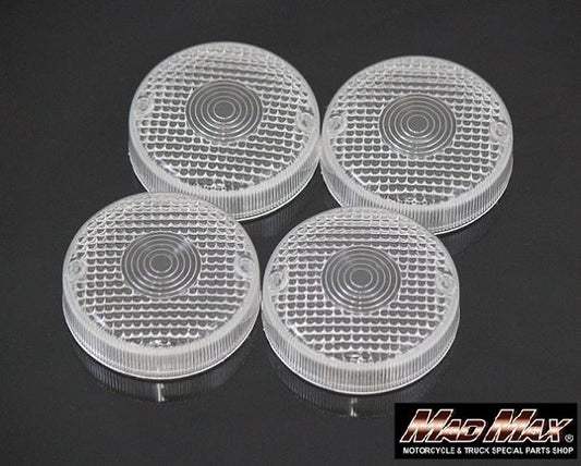 ウインカーレンズ クリア 初期型タイプ SR400/SR500 4枚入り