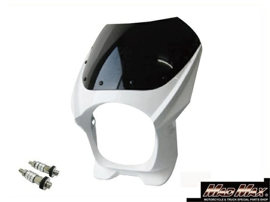 180φビキニカウル/8mm ボルト付き ホワイト 汎用