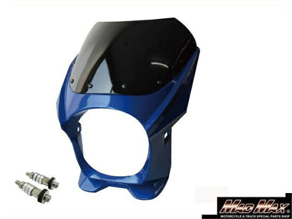 180φビキニカウル/8mm ボルト付き ブルー 汎用