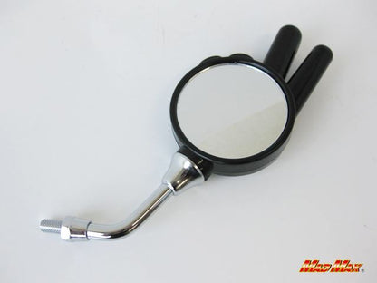 Janken Mini Mirror 8mm Black Left Side