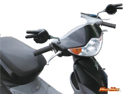 Janken Mini Mirror 8mm Black Right Side