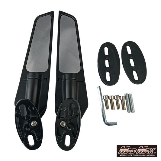 アルミ製 カウリングミラー Sサイズ 汎用 左右セット