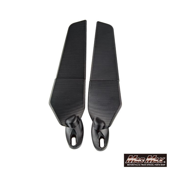 アルミ製 カウリングミラー Mサイズ 汎用 左右セット