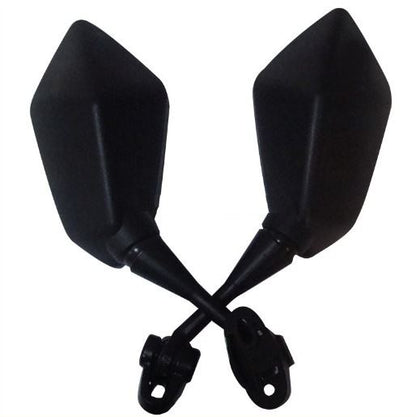 カウルミラー ブラック スクエア 汎用 左右セット