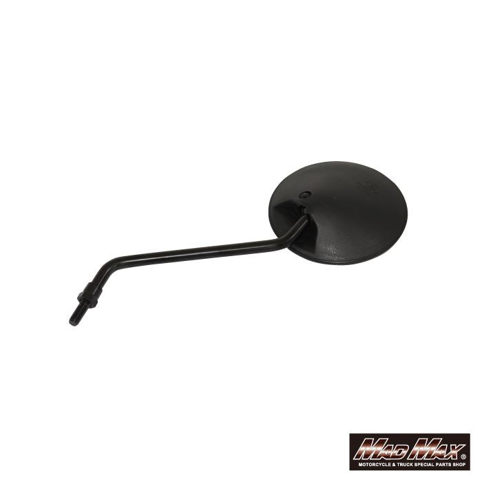 丸形ミラー Z型ステー 8mm ブラック 汎用 1本入り