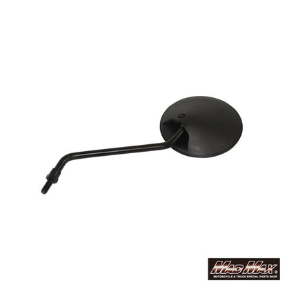 丸形ミラー Z型ステー 8mm ブラック 汎用 1本入り