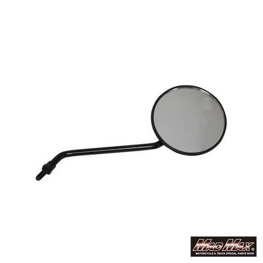 丸形ミラー Z型ステー 10mm ブラック 汎用 1本入り