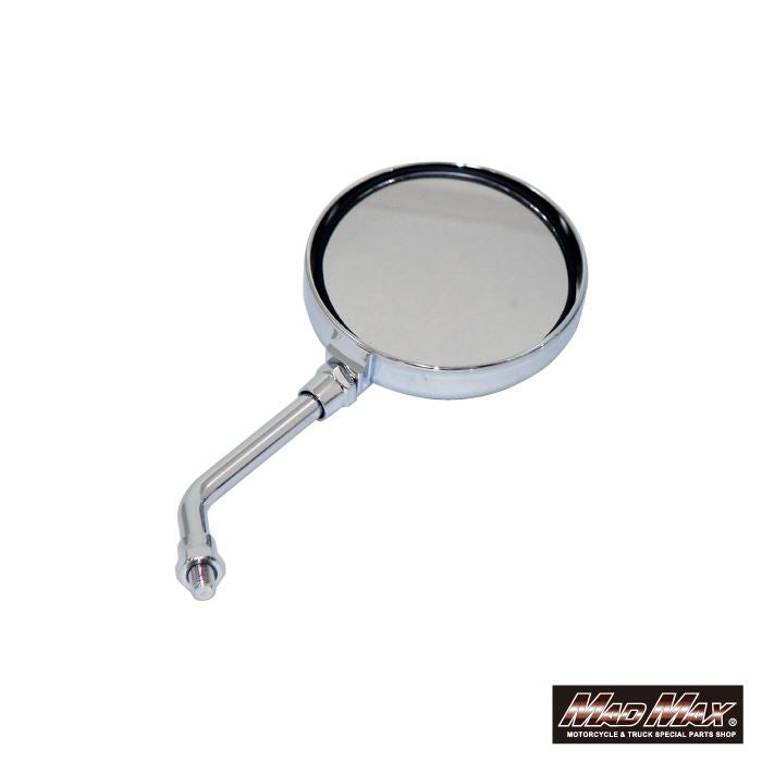 Z2 Type Mirror Short Stem 10mm Chrome Universal (Right-hand Thread Vehicles) 1 pc.