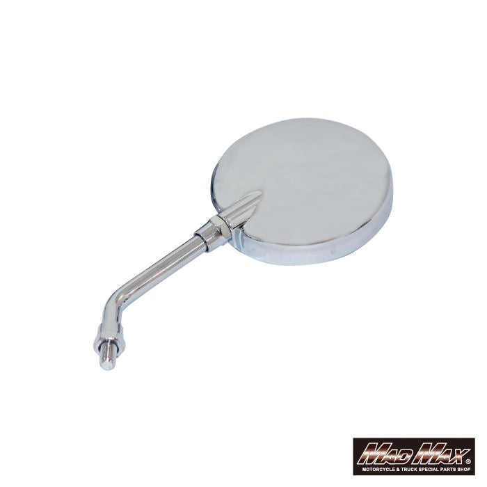 Z2 Type Mirror Short Stem 10mm Chrome Universal (Right-hand Thread Vehicles) 1 pc.