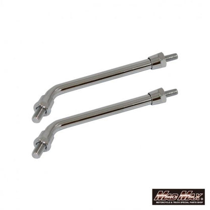 Z2タイプ 補修 交換用 ミドルミラーステー 10mm メッキ 汎用 2本入り