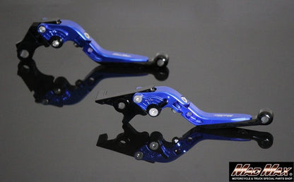 CNC 可倒式アジャスタブルレバーセット ブルー グロム CBR250R