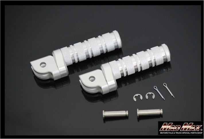 アルマイト メインステップ シルバー 120mm XJR400/R YZF-R1 XJR1300