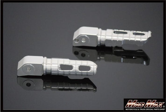 CNC Tandem Footpegs Silver 104mm CBR250R CB400SF