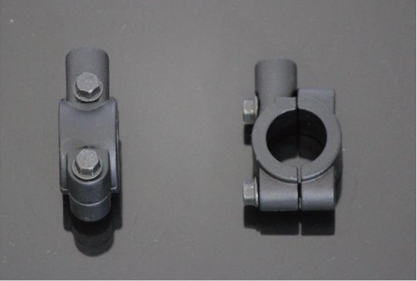 ハンドルミラークランプ 10mm正ネジ用 汎用