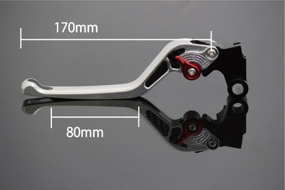 11-Speed 3D Lever Set Red/Carbon 170mm BW'S