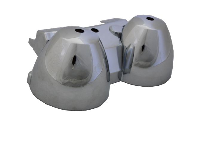 メーターロアカバー メッキ バリオス ゼファーカイ ZRX2 ZRX1100