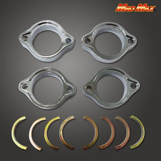 フランジ&カラーセット クロムメッキ 1台分 ゼファー400/カイ Z400FX/Z400GP/GPZ400F