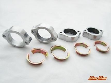 マフラーフランジ&割りカラーセット 1台分 ゼファー400/カイ Z400FX/Z400GP/GPZ400F