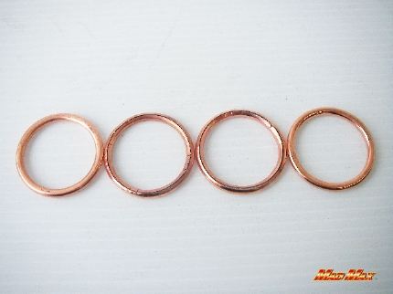 マフラーガスケット 外径39mm 4個入 ゼファー400/750 Z400FX