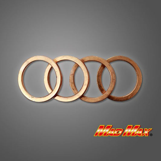 Muffler Gasket Thick Type Outer Diameter 39.5mm 4 pcs. for Zephyr 400/750 Z400FX