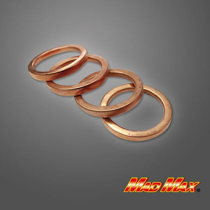 マフラーガスケット 肉厚タイプ 外径39.5mm 4個入 ゼファー400/750 Z400FX