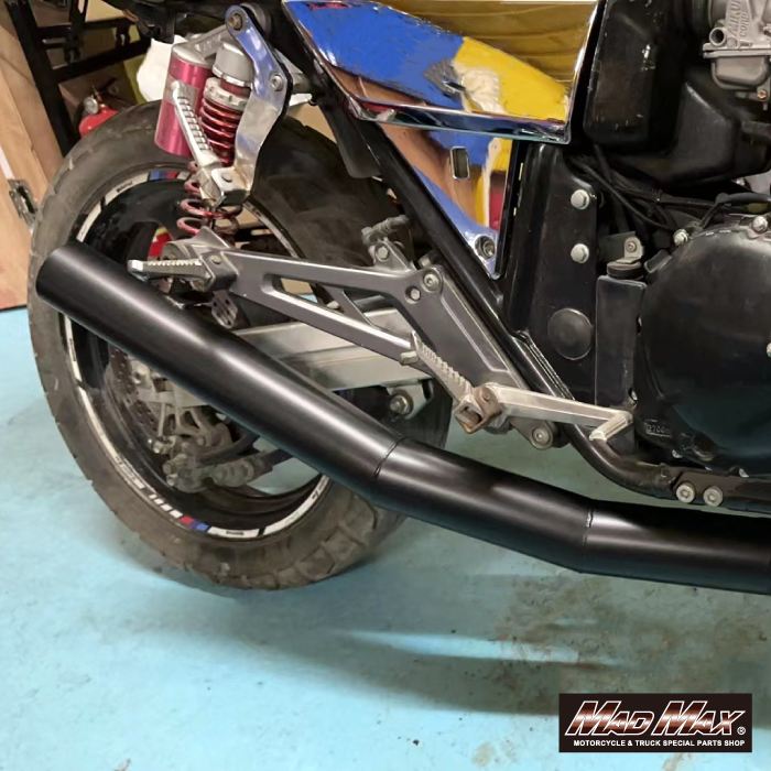ショート管マフラー ブラック GSX400インパルス