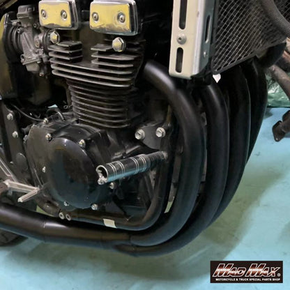 ショート管マフラー ブラック GSX400インパルス