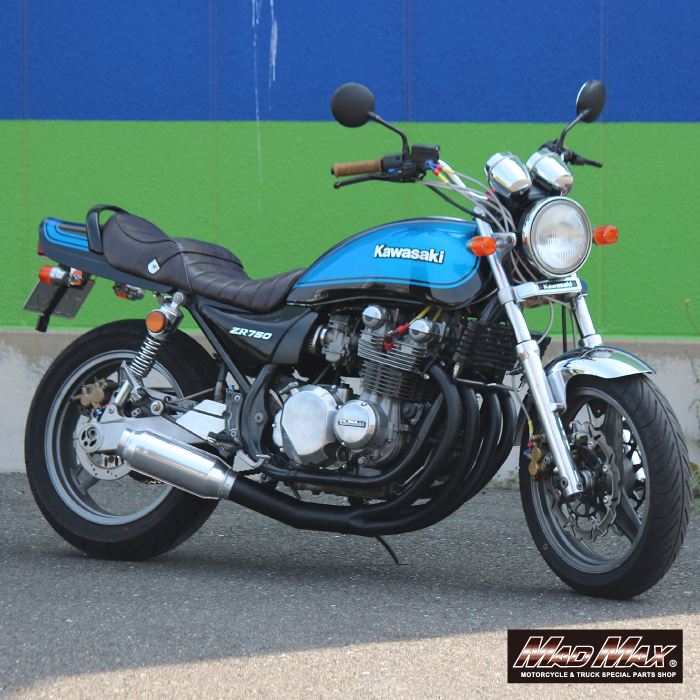 K&Tモナカマフラー希少廃盤品JMCAAF58zoomer モナカ管マフラー ブラック ゼファー750/RS – バイクマン