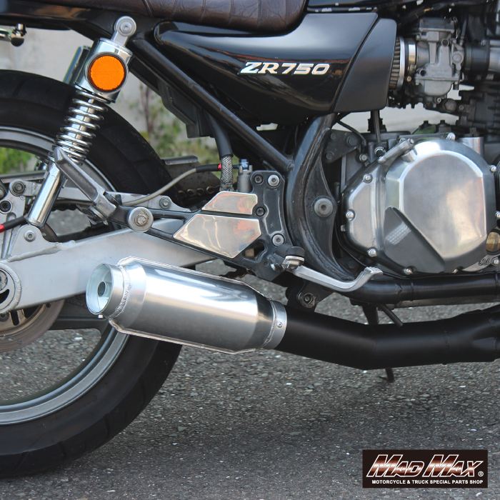 モナカ管マフラー ブラック ゼファー750/RS – バイクマン