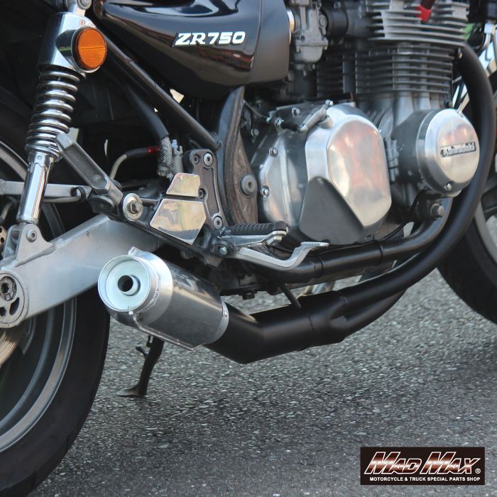 モナカ管マフラー ブラック ゼファー750/RS – バイクマン