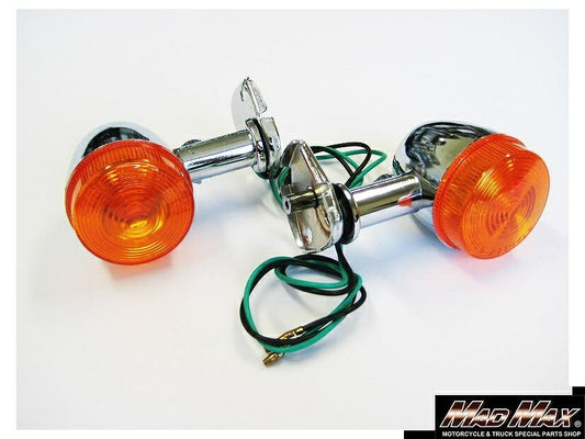 純正タイプ ウインカー オレンジ 2個セット リトルカブ マグナ50 JAZZ