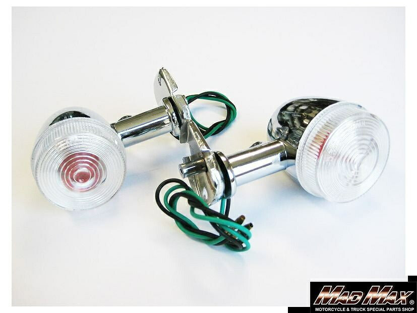Genuine Type Turn Signal Clear 2-piece Set Little Cub Magna 50 JAZZ