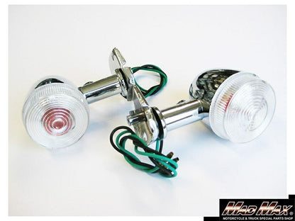 Genuine Type Turn Signal Clear 2-piece Set Little Cub Magna 50 JAZZ