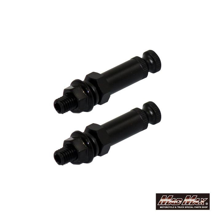 Winker Stay Matte Black 73mm 2-piece Set Universal