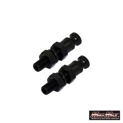 Turn Signal Stays Short Matte Black 60mm Set of 2 Universal