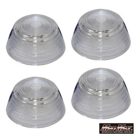 純正タイプ ウインカーレンズ 刻印あり クリア 4個セット CB400/CB750four