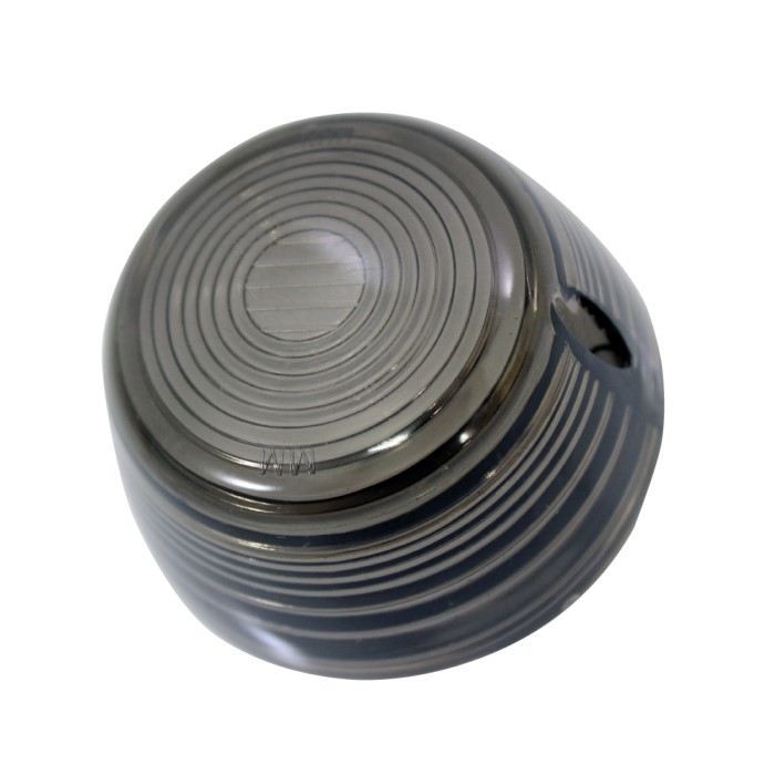 Genuine Type Turn Signal Lenses, Stamped, Smoked, Set of 4, CB400/CB750four