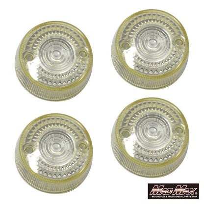 ウインカーレンズ 黄ばみ 4個セット スーパーカブ50/70/90 スタンダード/デラックス用