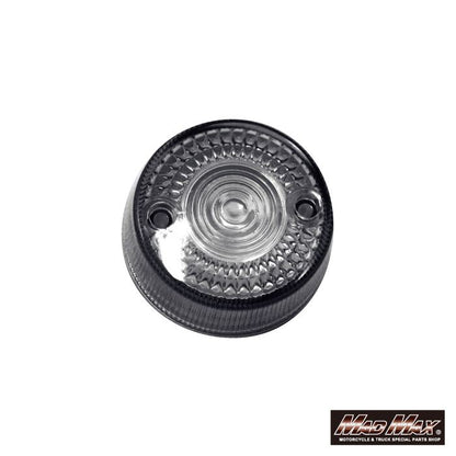 ウインカーレンズ スモーク 1個 スーパーカブ50/70/90 スタンダード/デラックス用